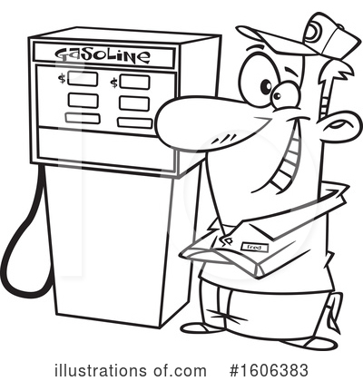Gas Clipart #1606383 by toonaday