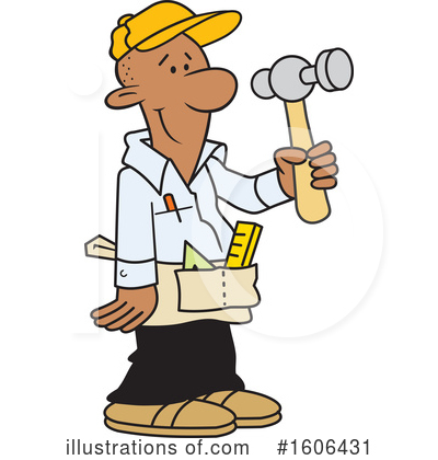 Hammers Clipart #1606431 by Johnny Sajem
