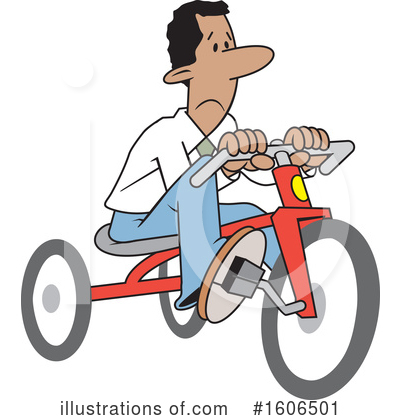 Trike Clipart #1606501 by Johnny Sajem