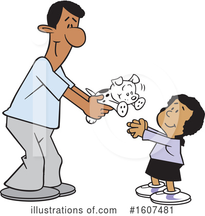 Dad Clipart #1607481 by Johnny Sajem
