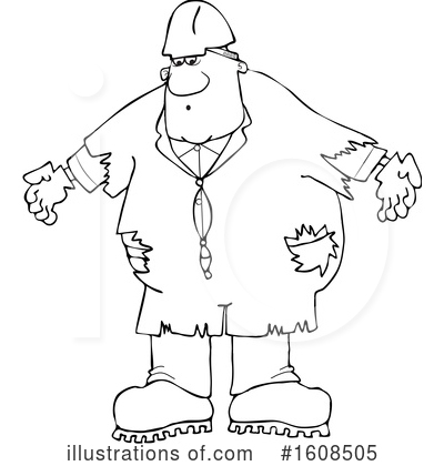 Royalty-Free (RF) Man Clipart Illustration by djart - Stock Sample #1608505