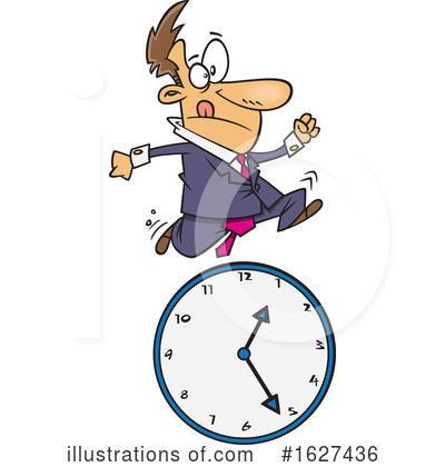 Clock Clipart #1627436 by toonaday