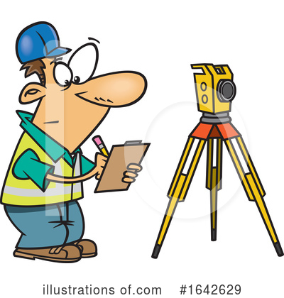 Surveyor Clipart #1642629 by toonaday