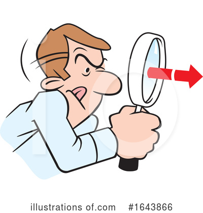 Search Clipart #1643866 by Johnny Sajem