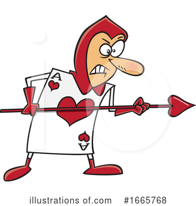 Playing Card Clipart #1665768 by toonaday