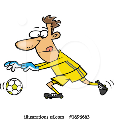 Football Clipart #1698663 by toonaday