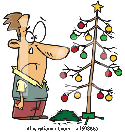 Christmas Tree Clipart #1698665 by toonaday