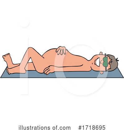 Sun Bathing Clipart #1718695 by djart