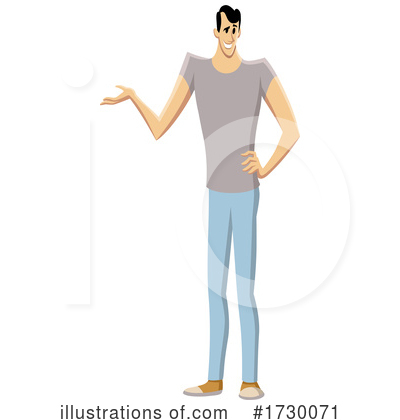 Royalty-Free (RF) Man Clipart Illustration by yayayoyo - Stock Sample #1730071