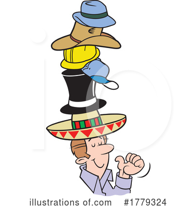 Hat Clipart #1779324 by Johnny Sajem