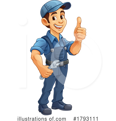Worker Clipart #1793111 by AtStockIllustration