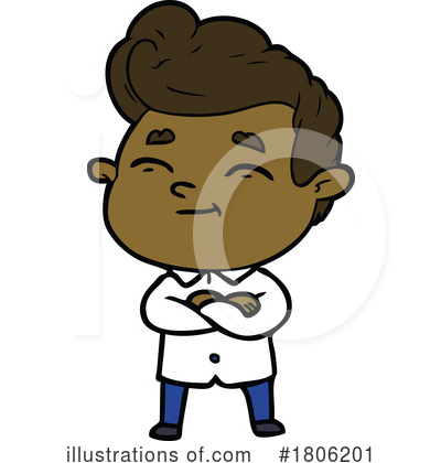 African American Man Clipart #1806201 by lineartestpilot