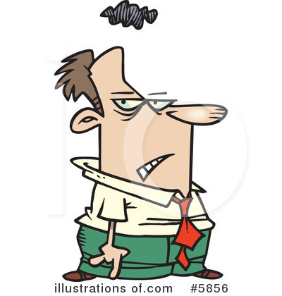 Grouchy Clipart #5856 by toonaday