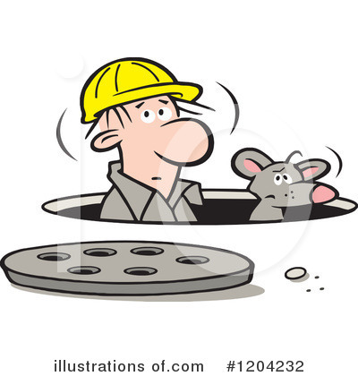 Mouse Clipart #1204232 by Johnny Sajem
