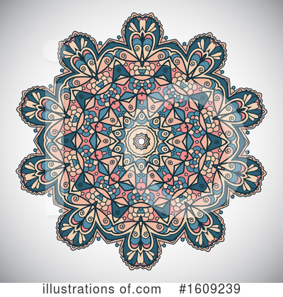 Royalty-Free (RF) Mandala Clipart Illustration by KJ Pargeter - Stock Sample #1609239
