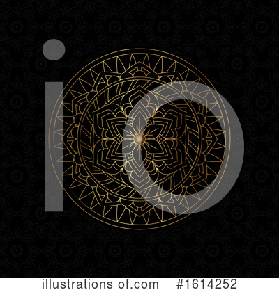 Royalty-Free (RF) Mandala Clipart Illustration by KJ Pargeter - Stock Sample #1614252