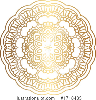 Royalty-Free (RF) Mandala Clipart Illustration by KJ Pargeter - Stock Sample #1718435
