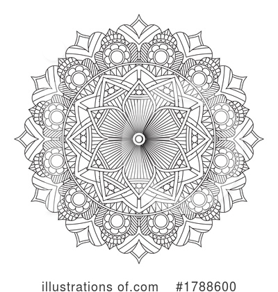 Royalty-Free (RF) Mandala Clipart Illustration by KJ Pargeter - Stock Sample #1788600