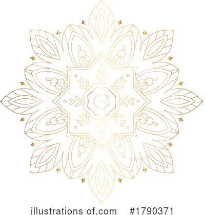 Royalty-Free (RF) Mandala Clipart Illustration by KJ Pargeter - Stock Sample #1790371