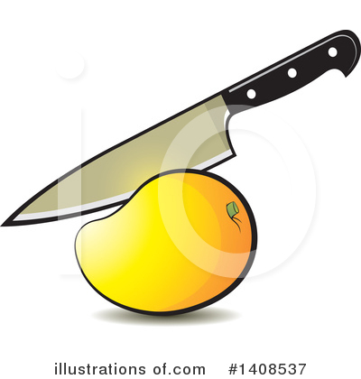 Knife Clipart #1408537 by Lal Perera