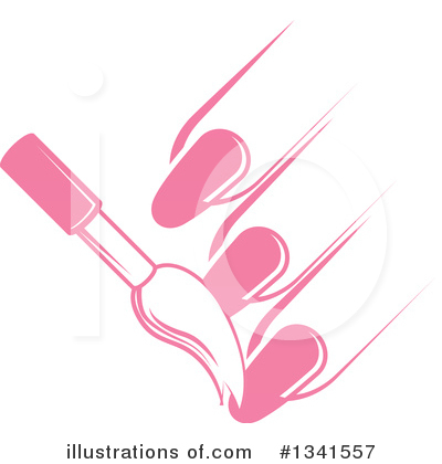 Nail Polish Clipart #1341557 by AtStockIllustration