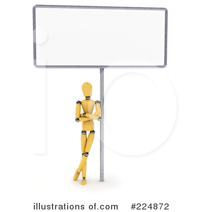 Royalty-Free (RF) Mannequin Clipart Illustration by stockillustrations - Stock Sample #224872