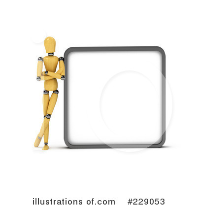 Royalty-Free (RF) Mannequin Clipart Illustration by stockillustrations - Stock Sample #229053