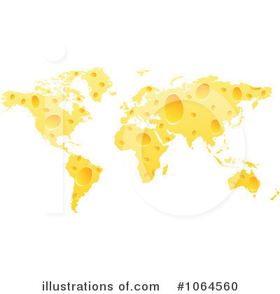 World Map Clipart #1064560 by Andrei Marincas