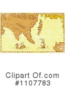 Map Clipart #1107783 by patrimonio