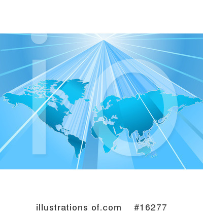 Royalty-Free (RF) Map Clipart Illustration by AtStockIllustration - Stock Sample #16277