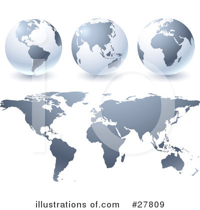 Royalty-Free (RF) Map Clipart Illustration by Tonis Pan - Stock Sample #27809