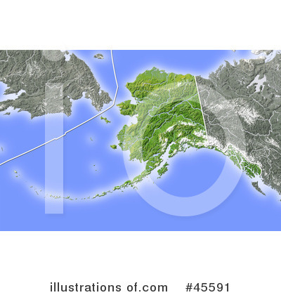 Alaska Clipart #45591 by Michael Schmeling