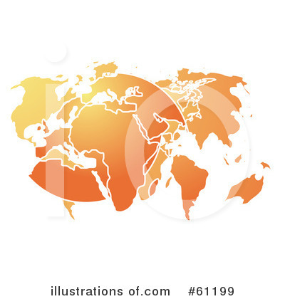 Royalty-Free (RF) Map Clipart Illustration by Kheng Guan Toh - Stock Sample #61199