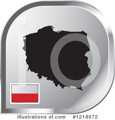 Poland Flag Clipart #1218072 by Lal Perera