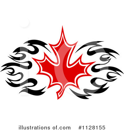 Maple Leaves Clipart #1128155 by Vector Tradition SM