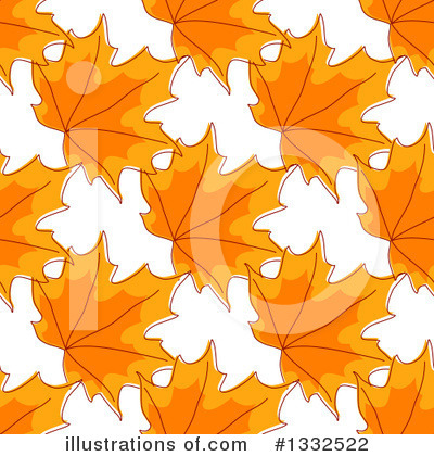 Royalty-Free (RF) Maple Leaves Clipart Illustration by Vector Tradition SM - Stock Sample #1332522
