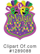 Mardi Gras Clipart #1289088 by Pushkin