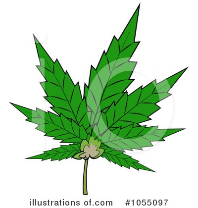 Royalty-Free (RF) Marijuana Clipart Illustration by djart - Stock Sample #1055097