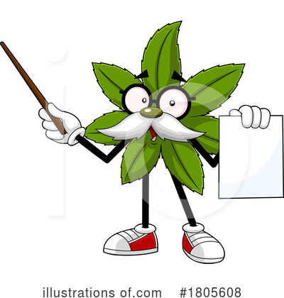 Royalty-Free (RF) Marijuana Clipart Illustration by Hit Toon - Stock Sample #1805608