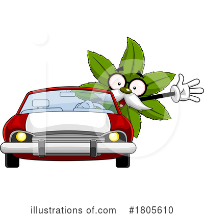Driving Clipart #1805610 by Hit Toon