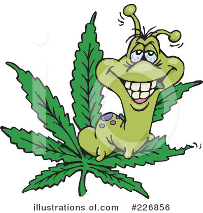 Royalty-Free (RF) Marijuana Clipart Illustration by Dennis Holmes Designs - Stock Sample #226856