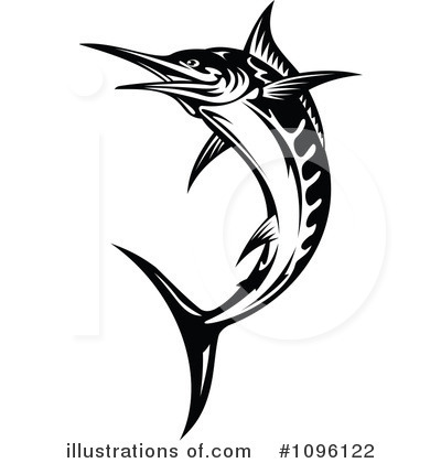 Marlin Clipart #1096122 by Vector Tradition SM