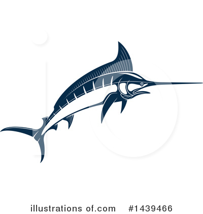 Marlin Clipart #1439466 by Vector Tradition SM