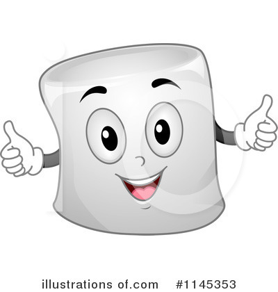 Marshmallow Clipart #1145353 by BNP Design Studio