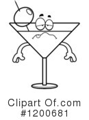 Martini Clipart #1200681 by Cory Thoman