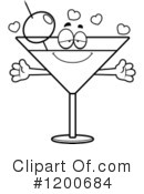 Martini Clipart #1200684 by Cory Thoman