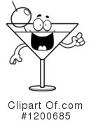Martini Clipart #1200685 by Cory Thoman