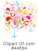 Martini Clipart #44594 by MilsiArt