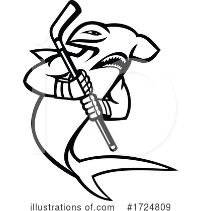 Hammerhead Shark Clipart #1724809 by patrimonio
