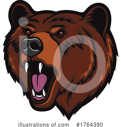 Bears Clipart #1764390 by Vector Tradition SM